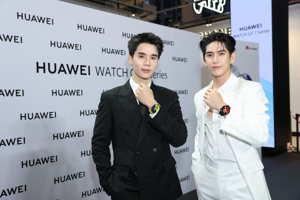 ‘จิมมี่-ซี’ เซเลบริตี้จาก HUAWEI Watch Family ควงคู่แชร์ทริกดูแลสุขภาพ